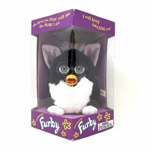 Furby 1998 Witch's Cat Black Open Box Tiger Electronics Model 70-800